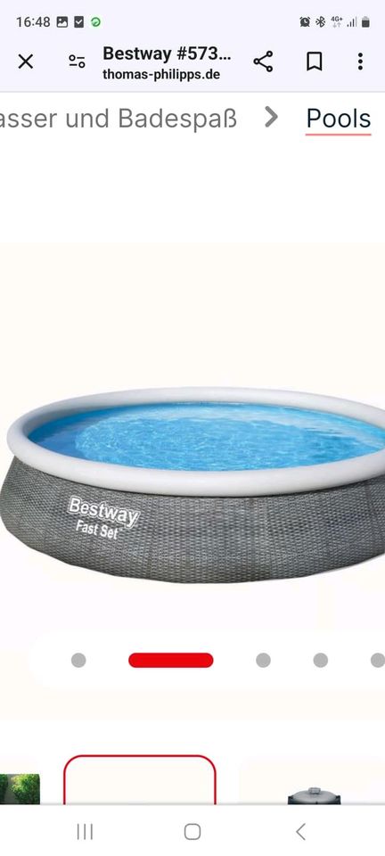 Bestway  Fast-Set-Pool in Alsdorf