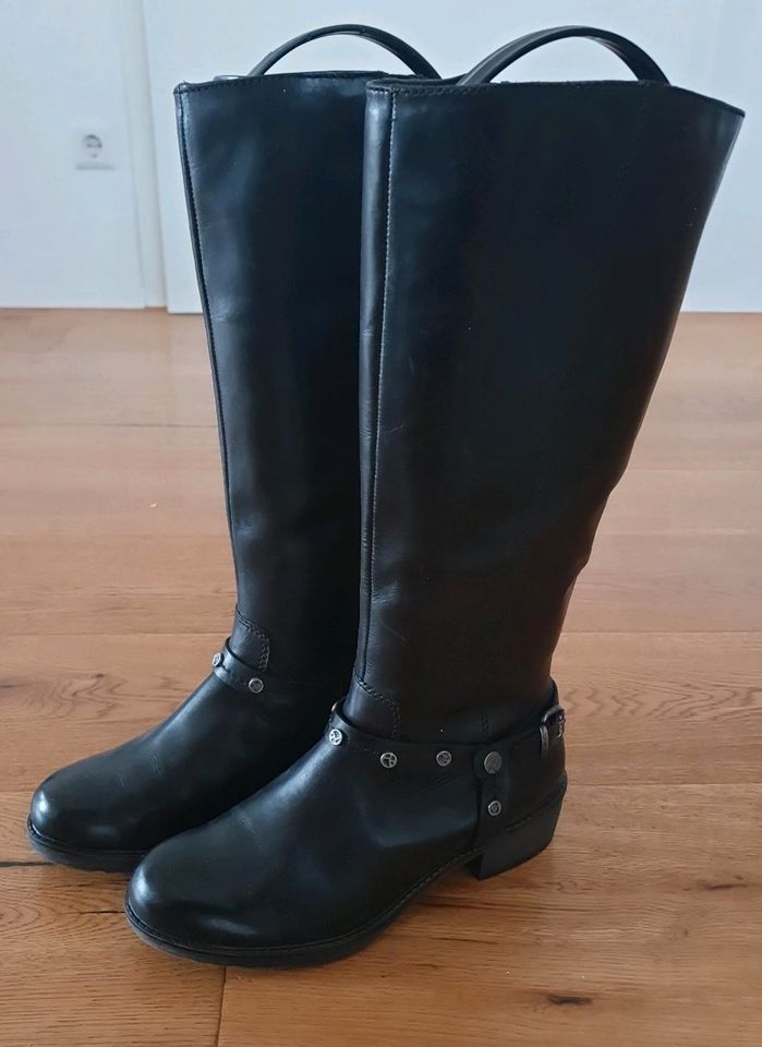 Tamaris Ledeestiefel Damen schwarz in Notzingen