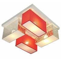 NEU Deckenlampe 4-flammig Shaniya Silber/Rot Deckenleuchte Wuppertal - Barmen Vorschau