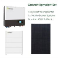 10KW Solaranlage inkl. 10,24kWh Speicher Komplett Growatt Sachsen-Anhalt - Sangerhausen Vorschau