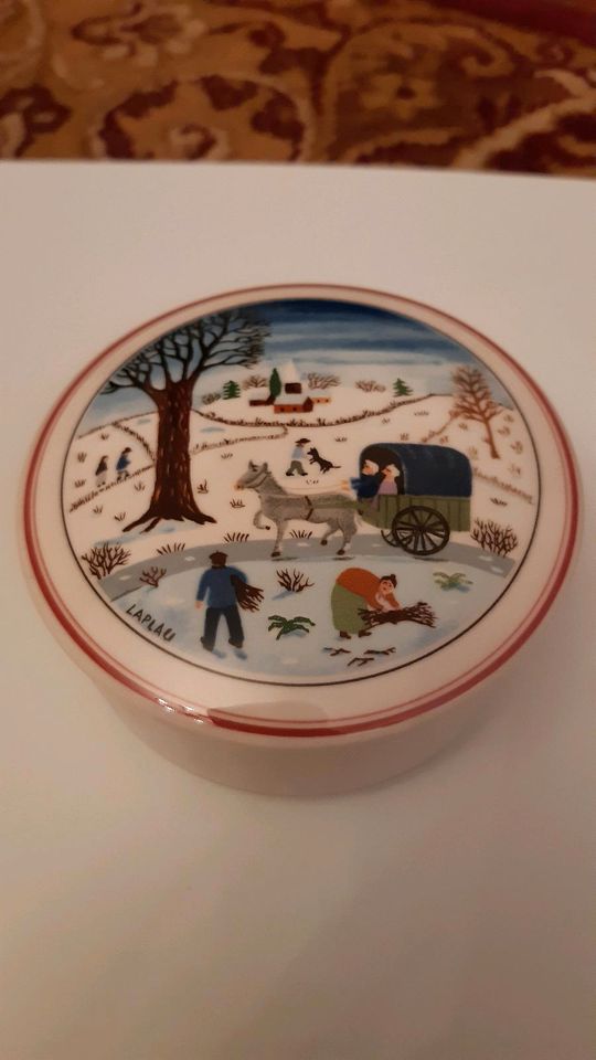 Villeroy & Boch, Porzellan Dose, Naif Christmas in Bonn