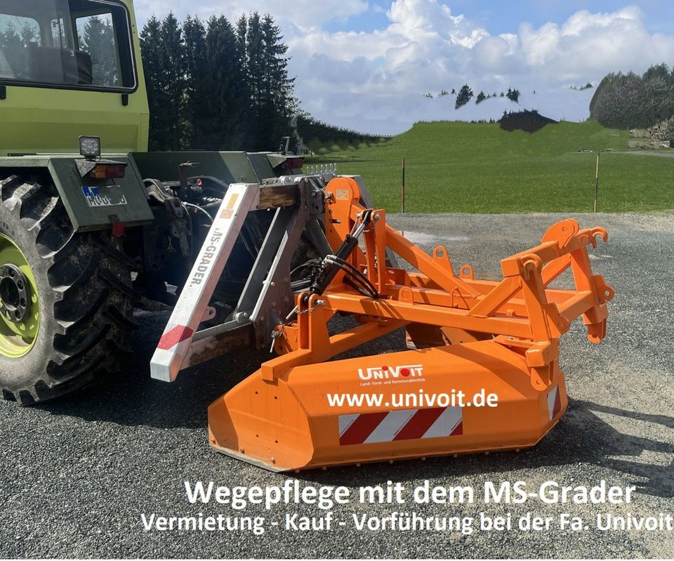 MS Grader f. MB trac Traktor Forst Bau Feldweg Wege Straßenhobel in Warmensteinach