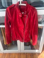 Wildlederjacke Echtleder rot Gr. 40 wie neu Jacke Duisburg - Duisburg-Süd Vorschau