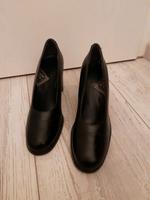 Pumps glatt Leder in schwarz Sachsen - Meißen Vorschau