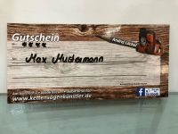 Gutschein, Schnitzkurs, Skulpturen, Kettensäge, Carving Saarland - St. Wendel Vorschau