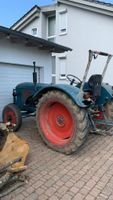Hanomag Brillant Granit 500 Traktor trekker Landmaschine Oldtimer Baden-Württemberg - Nußloch Vorschau