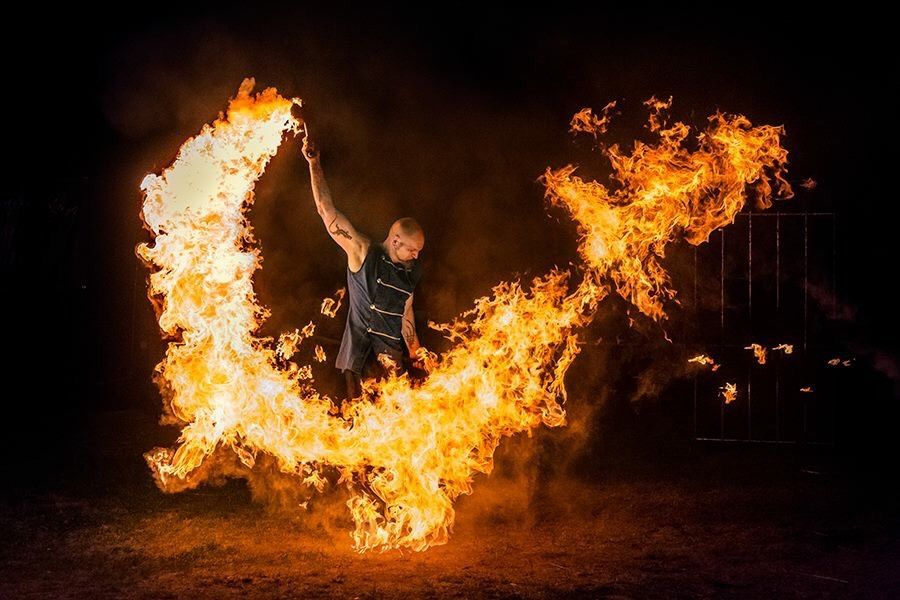 Professionelle Duo Feuershow für Ihre Hochzeit / Feier in Minden