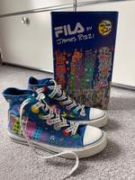 OVP FILA - James Rizzi Sneaker - Damen - EU 37 - blau/weiß Niedersachsen - Burgdorf Vorschau