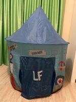 Kinderzelt Spielzelt Spielhaus Garage Zelt Kinder blau rund Sachsen-Anhalt - Möser Vorschau
