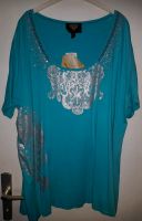 T- Shirt Sarah Kern Blau Strass Glitzer Gr. 54 Neu Sachsen-Anhalt - Allstedt Vorschau