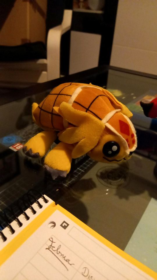 Digimon kuta chara beanie plush plüsch stofftier armadillomon in Duisburg