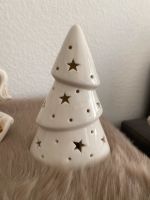 Keramik Tannenbaum Weihnachtsdeko weiß Weihnachtsbaum Nordrhein-Westfalen - Hennef (Sieg) Vorschau