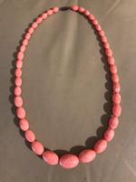 Vintage Olivenkette Modeschmuck 75 cm 63 Gramm DDR? Bayern - Gilching Vorschau