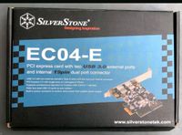 Silverstonetek Erweiterungskarte SST-EC04-E USB-Adapter neu Nordrhein-Westfalen - Neuss Vorschau