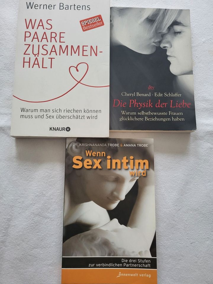 3 Bücher zum Thema Beziehung, Liebe und Sexualität in Bremen