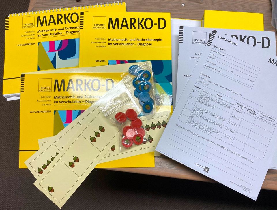 MARKO-D Mathematik- u. Rechenkonzepte im Vorschulalter - Diagnose in Pleckhausen