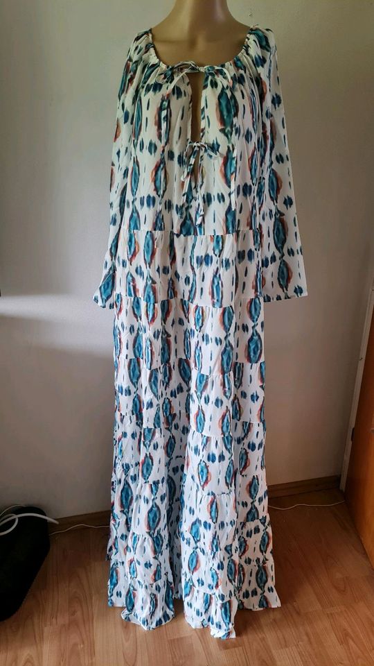 Wunderschönes Maxikleid, Gr 2XL in Uhldingen-Mühlhofen