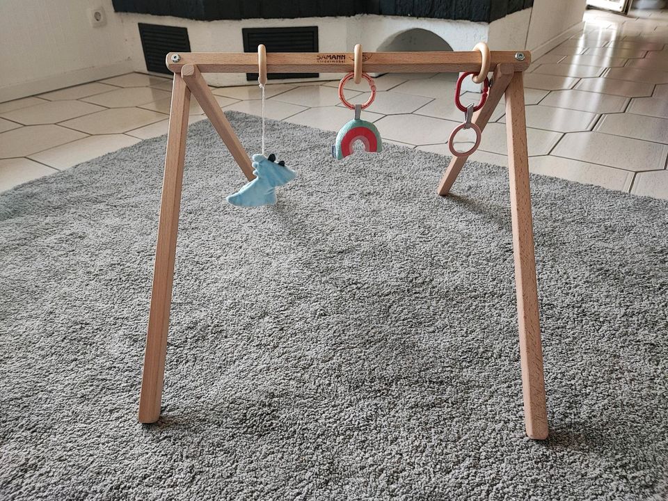 Sämann Spieltrapez Spielbogen Holz natur Montessori in Wassenberg