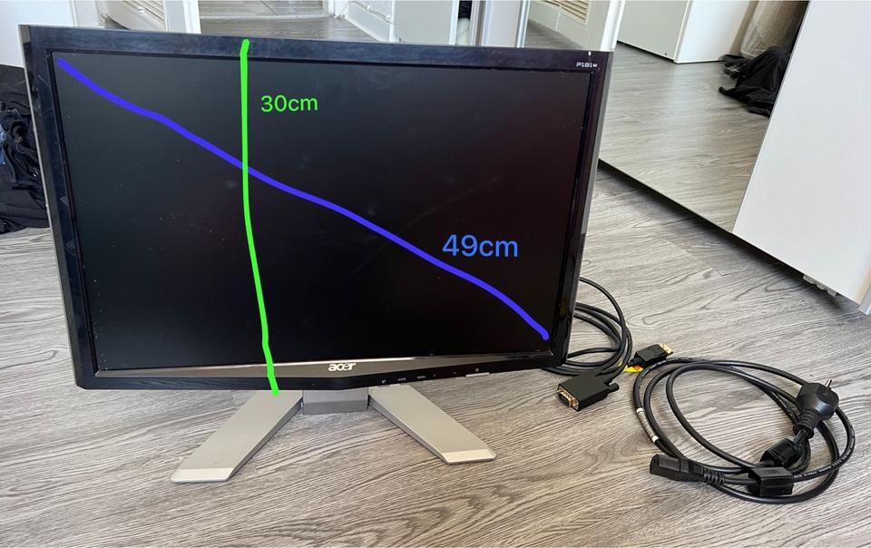Voll funktionsfähiger Bildschirm von Acer, Monitor, computer in Hanau