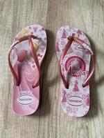 Aurora Dornröschen Flip Flops Havaianas 37 38 rosa Glitzer Schuhe Hamburg Barmbek - Hamburg Barmbek-Süd  Vorschau