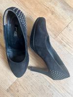 schwarzer Pump Absatzschuh Größe 38 Sachsen - Zwickau Vorschau