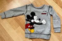 2,50 € Pullover mit Mickey Mouse von Disney, kleiner als 86/92, Baden-Württemberg - Heidelberg Vorschau