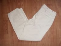 Cambio 0965 Stretch Jeans 7/8 weiss + Strass an Beinenden Gr.S Wuppertal - Barmen Vorschau