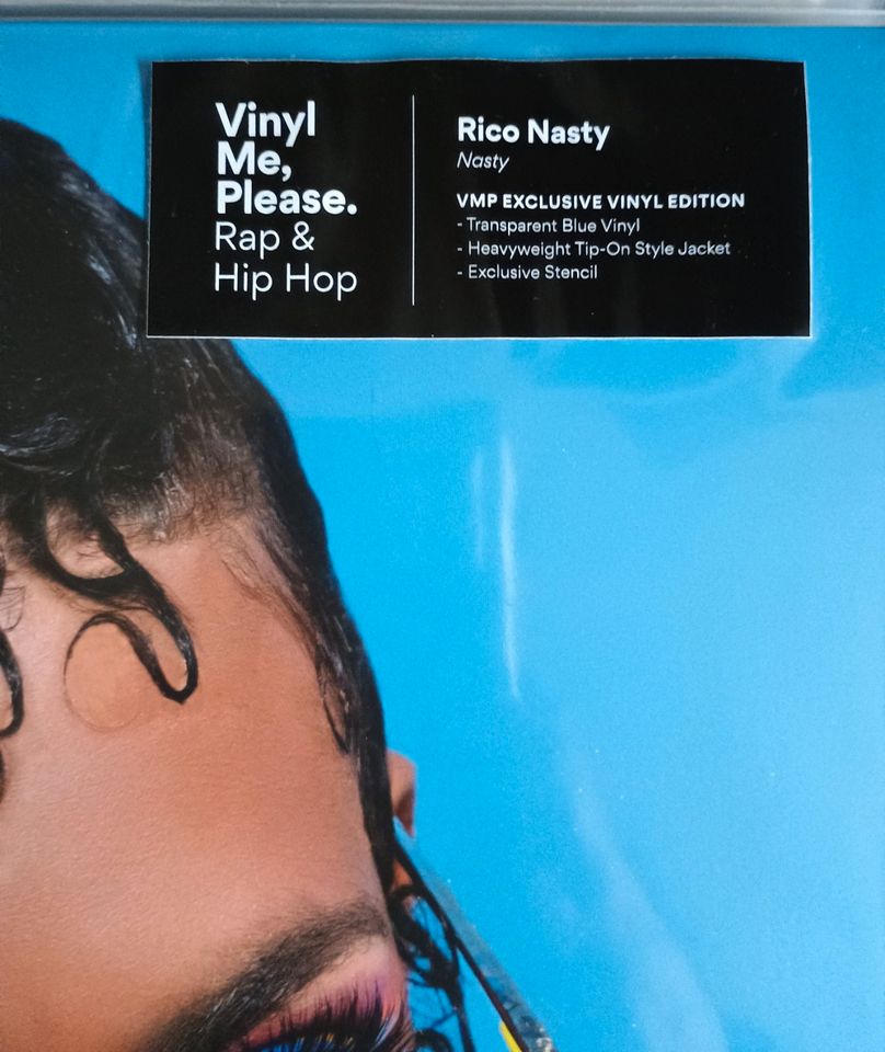 Rico Nasty "Nasty" - Hip hop/ Trap, Vinyl Me Please, Blue OVP NEU in Hallstadt