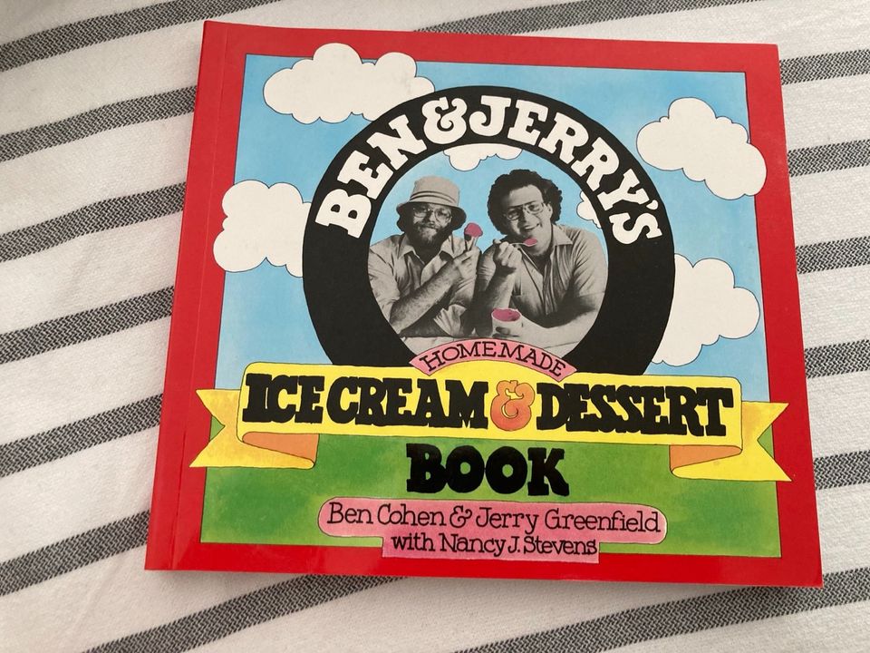 BEN & JERRY‘S icecream & dessert Book Buch Eis in München