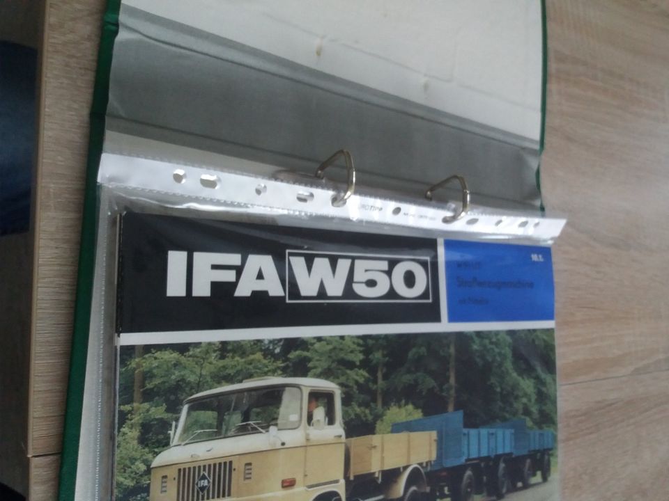 IFA L60 10x Prospekt W50 14x Sammlung Neu DDR IFA Oldtimer in Kirschau