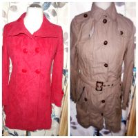 Tom Tailor M beiger Long Trenchcoat Gürtel+ Loy rot Mantel Jacke Bayern - Neumarkt i.d.OPf. Vorschau