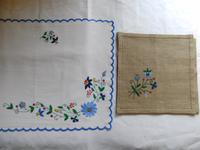 6 Tischsets Leinen (30x30cm) Tischläufer (43x90cm) mit Stickerei Nordrhein-Westfalen - Lohmar Vorschau