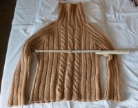 Strickpullover vintage handmade Zopfmuster retro Eimsbüttel - Hamburg Eimsbüttel (Stadtteil) Vorschau