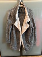 Strickjacke/Cardigan Weiß/Grau meliert, Gr. M Niedersachsen - Beedenbostel Vorschau