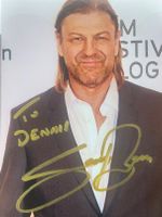 Sean Bean Autogramm 10x15 Foto original James Bond Star Hannover - Mitte Vorschau