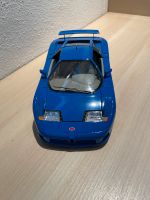 Modellauto Bugatti 1991 blau Modell Auto 1:18 Bayern - Pfofeld Vorschau