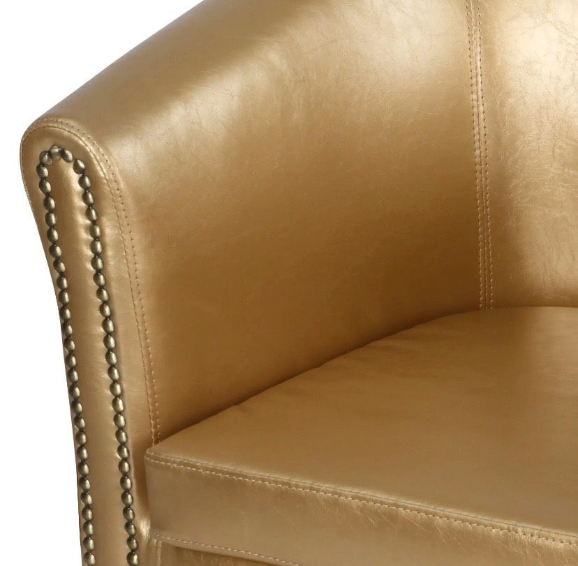 Chesterfield Sessel Sitz Loungesessel Gold in Hainburg