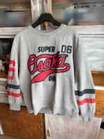 Sweatshirt grau Superdry rot/blauer Druck Gr 40 Bayern - Neu Ulm Vorschau
