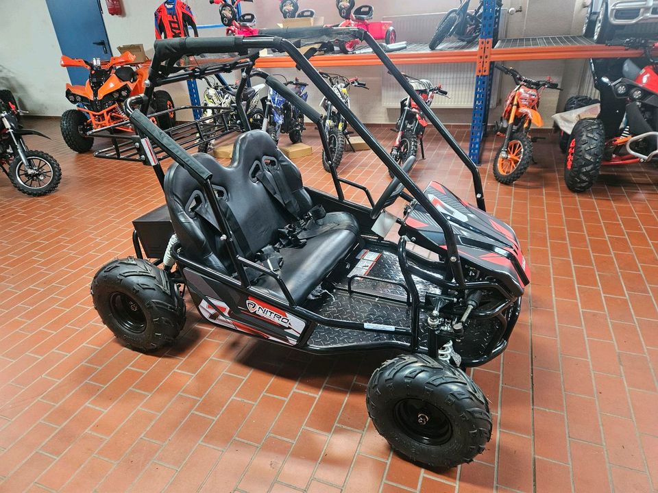 Eco midi Kinder Buggy PRM 60V/20Ah Gokart 1000W Gratis Versand in Bad Breisig 