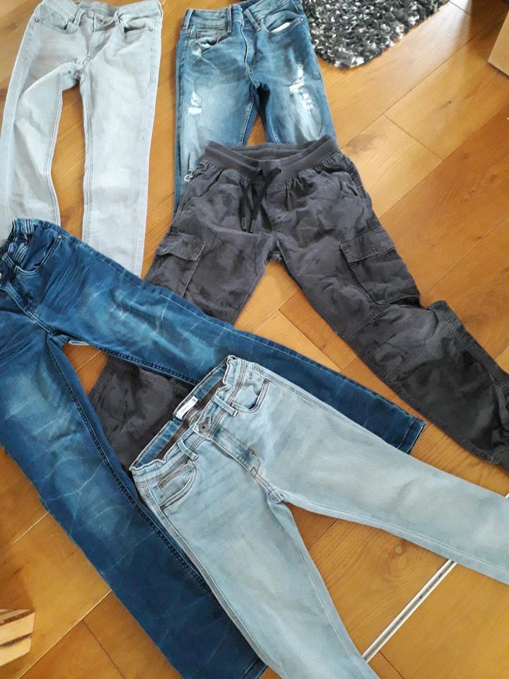 Jeans, Paker, Jungen, Gr.252, Namw it, H&M, Chapter, Indian Blue in Gangelt