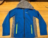 Icepeak Jacke blau grau Kapuze 140 Nordrhein-Westfalen - Datteln Vorschau