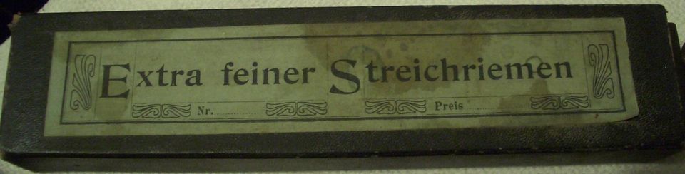 Extra feiner Streichriemen; Rasiermesser 'Abzieher'!!!! in Gundelsheim