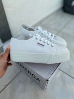 Superga Stoffschuh weiß Plateau neu Linea up and down 37,5 Baden-Württemberg - Wüstenrot Vorschau