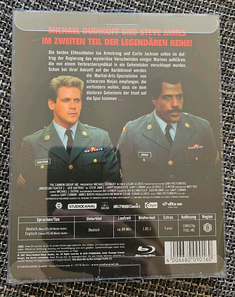 American Fighter 2 (Blu Ray Steelbook) in Stuttgart