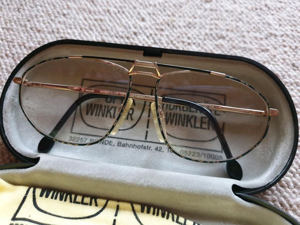 Brille Brillengestell Retro Vintage Metzler in Spenge