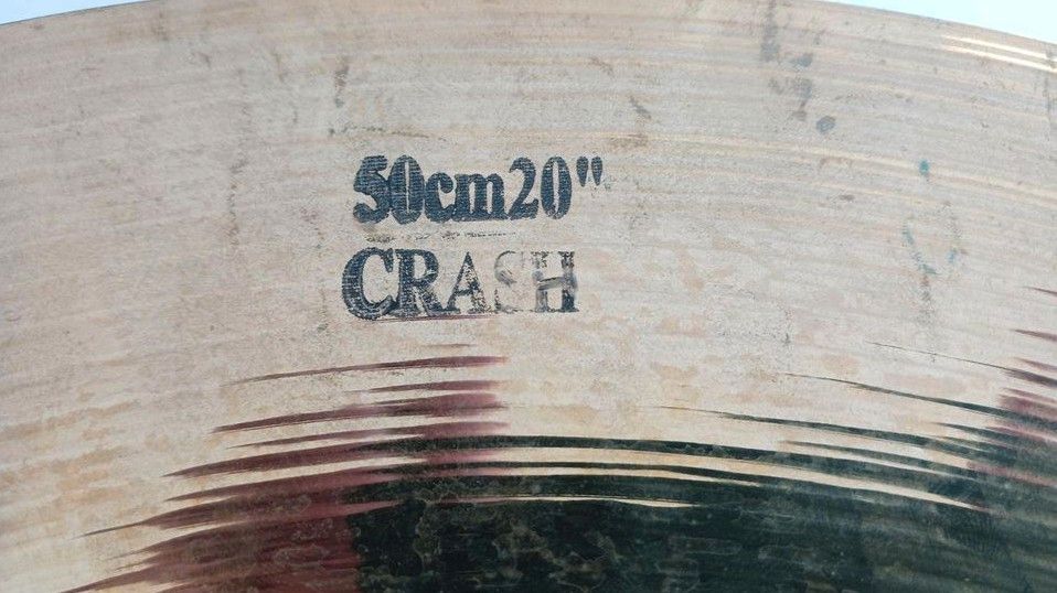 20" Crash TURKISH Cymbals ROCK BEAT in Ettenheim