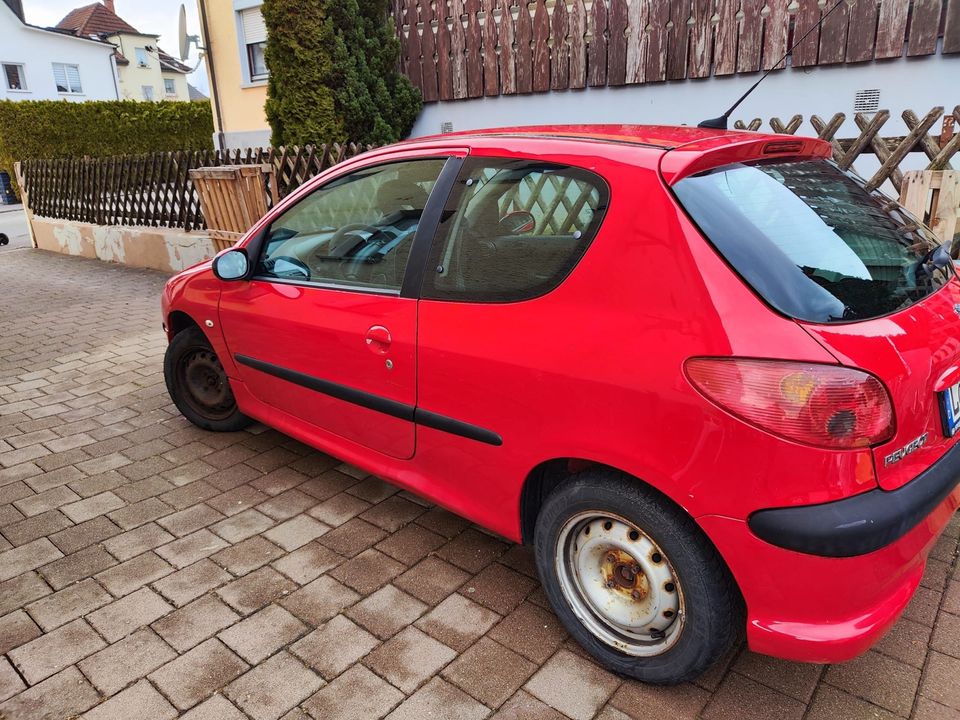 Peugeot 206 1.4hdi tuv 11.2024 in Trossingen