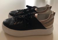 Sneaker schwarz gold Größe 38 Baden-Württemberg - Karlsruhe Vorschau