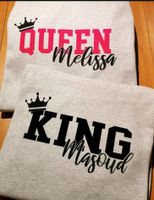 Hoodie KING❣️QUEEN | Geschenkidee Weihnachten Niedersachsen - Dissen am Teutoburger Wald Vorschau