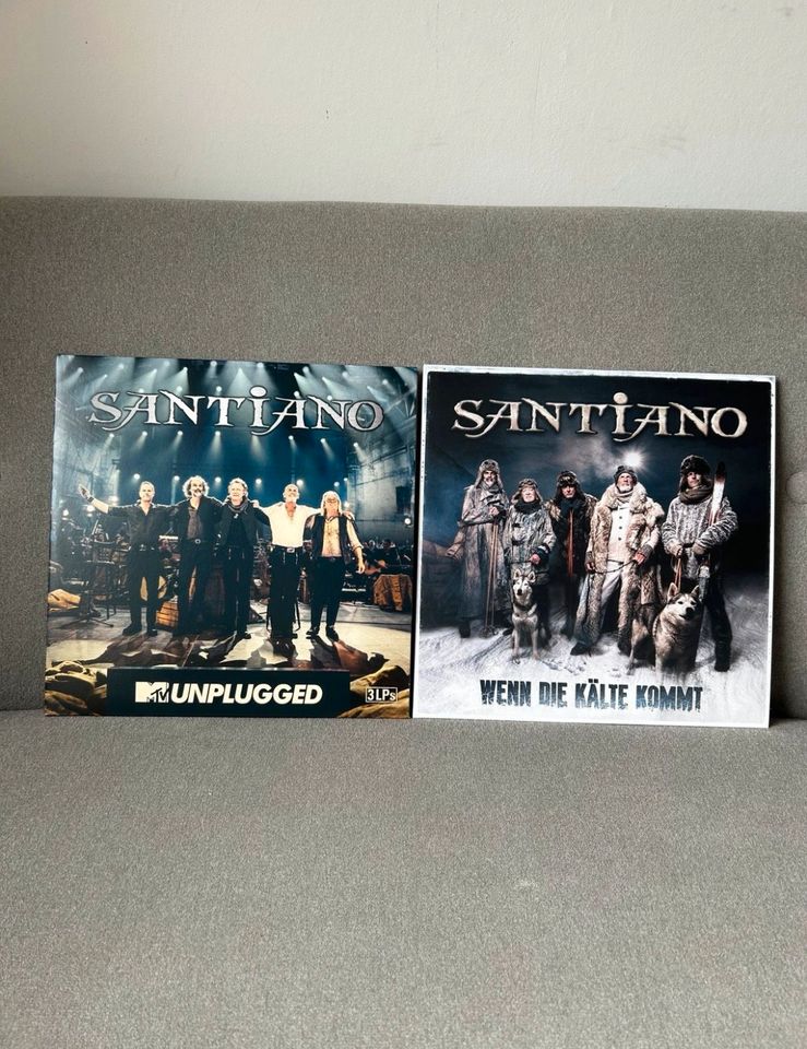 Santiano LP Sammlung mit Autogrammen in Unkel